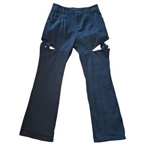 Cider Black Straight Leg Jeans